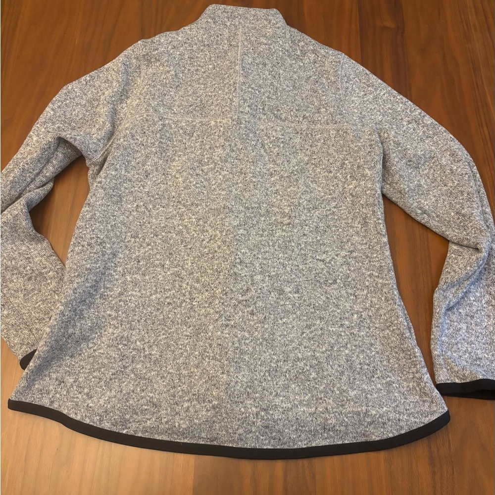 Nike Heather Gray Full-Zip Jacket Women’s Large - Picture 2 of 4